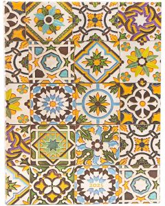 Paperblanks Планер Porto, Ultra, 1 ден на страница, твърда корица, 208 листа, за 2025 година