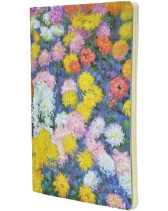 Paperblanks Тетрадка Monet Chrysanthemums, А4, на точки, 40 листа