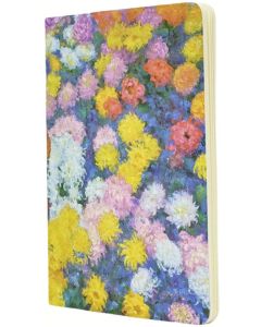Paperblanks Тетрадка Monet Chrysanthemums, А5, на точки, 40 листа