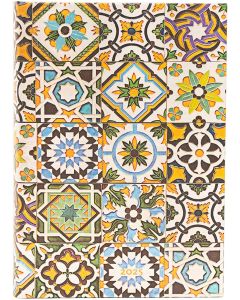 Paperblanks Планер Porto, Midi, 1 ден на страница, твърда корица, 208 листа, за 2025 година