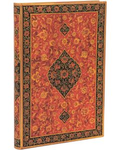 Paperblanks Тефтер Layla, Midi, широки редове, твърда корица, 72 листа