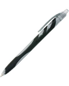 Zebra Химикалка Ola, 1.0 mm, гумирана, черна