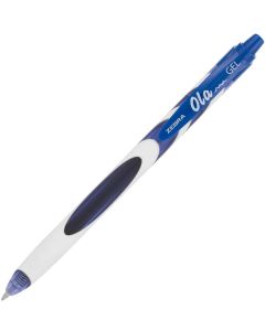 Zebra Гел ролер Ola Gel, автоматичен, 0.5 mm, син
