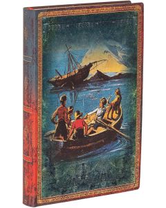 Paperblanks Тефтер The Famous Five, Mini, широки редове, мека корица, 104 листа