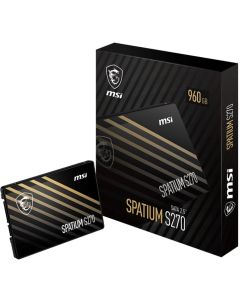 MSI SPATIUM S270, 240 GB, 2.5\", SATA 3 6Gb/s, 400-500MB/s, 3D NAND