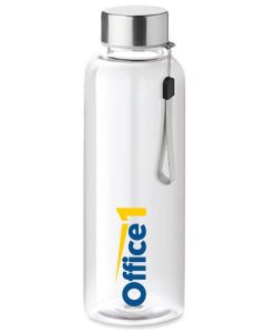 Office 1 Бутилка Utah, рекламна, прозрачна, 500 ml