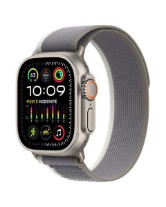 Смарт часовник Apple Watch Ultra 2 GPS + Cellular 49mm TITANIUM, Green/Grey Trail Loop - M/L