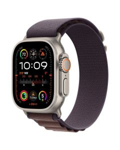 Смарт часовник Apple Watch Ultra 2 GPS + Cellular 49mm TITANIUM, Indigo Alpine Loop - Small