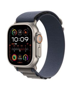 Смарт часовник Apple Watch Ultra 2 GPS + Cellular 49mm TITANIUM, Blue Alpine Loop - Small