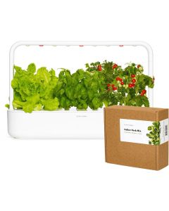 Click and Grow смарт саксия Smart Garden 9 Pro + семена 9 броя Италиански пица микс