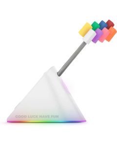 Геймърски аксесоар за кабела на мишката FragON Citadel RGB - White