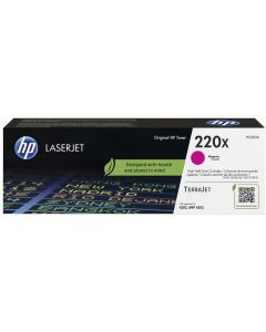 HP 220X LaserJet Оригинална тонер касета до 5500 страници, Магента