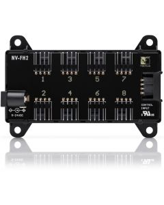 Контролер за 8 вентилатора Noctua NV-FH2, 5-12V, 3pin/4pin, Черен