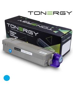 Tonergy съвместима Тонер Касета Compatible Toner Cartridge OKI 44315303 Cyan, 6k