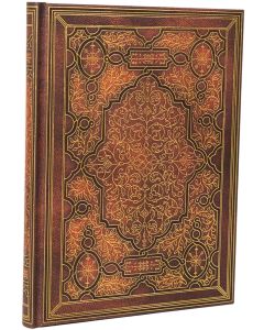 Paperblanks Тефтер Iron Horse, Midi, широки редове, твърда корица, 72 листа