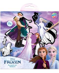 Moxy Стикери за издраскване Frozen, 5 броя