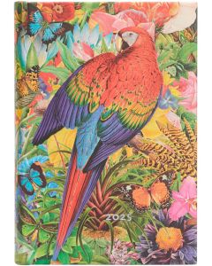 Paperblanks Планер Tropical Garden, Mini, твърда корица, 208 листа, за 2025 година