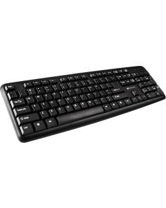 КЛАВИАТУРА CANYON CNE-CKEY01-BG KEYBOARD, Черна