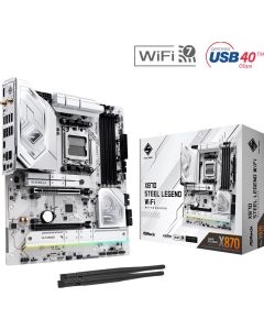 Дънна платка ASROCK X870 STEEL LEGEND WIFI, Socket AM5