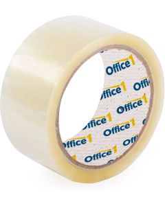 Office 1 Тиксо, опаковъчно, 48 mm x 66 m, безцветно