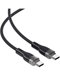 Acefast Кабел USB-C to USB-C Cable 60W MAGNETIC 1.2m - C11-03 - Black