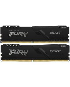 Оперативна памет Kingston Fury Beast 16GB (2x8GB) DDR4 3200 MHz CL16 DIMM, dual-channel комплект