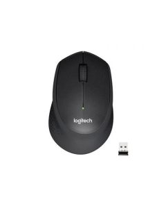 Безжична компютърна мишка Logitech M330 Silent, 1000 dpi, Черна