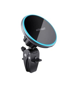 Acefast Стойка за телефон за кола Car phone holder - for Air vent,Wireless Charging - Silver