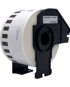 ЛЕНТА ЗА ЕТИКЕТНИ ПРИНТЕРИ BROTHER ТИП QP - CONTINUOUS PAPER TAPE - 38 mm x 30,48 m - DK22225