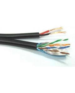 Кабел FTP Cat.5E CU 24AWG+2x0.50 mm CU, 305 метра