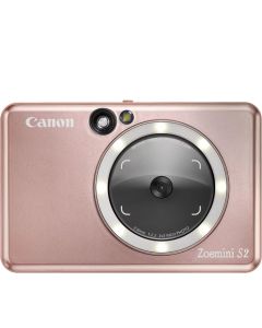 Canon моментален фотопринтер Zoemini S2 ZV223, розово злато