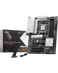 MSI B850-P WIFI, AM5, 4х DDR5, 5000 Mb/s, WiFi 7, ВТ 5.4, DisplayPort, ATX