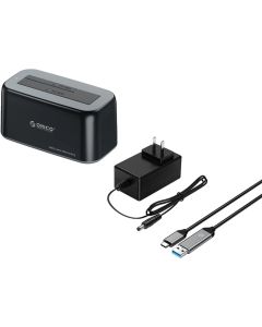 Orico докинг станция Storage - HDD-SSD Dock - 2.5-3.5 inch USB-C-USB-A - 6819C3-V1