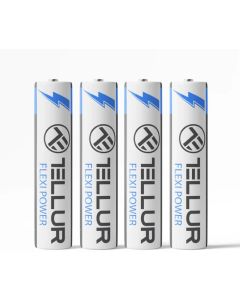 Tellur Flexi Power батерии, супер алкални, AAA LR03, 1.5V, 4 бр./компл.