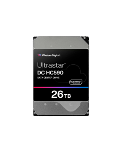 HDD Server WD-HGST ULTRASTAR DC HC590 (3.5’’, 26TB, 512MB, 7200RPM, SATA 6Gb-s, 512E SE NP3) SKU: 0F65672