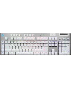 Геймърска Logitech G915 X LIGHTSPEED Wireless Gaming Keyboard - WHITE - US INT`L, Бяла