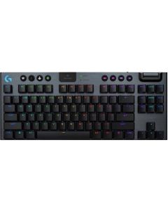 Геймърска Logitech G915 X LIGHTSPEED TKL Low-Profile Wireless Gaming Keyboard - Черна