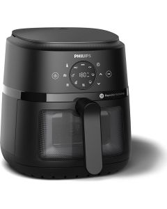 PHILIPS Airfryer серия 2000 - 220 - 4.2 литров тиган, сензорен екран с 9 функции, 240 V, 50 - 60 Hz, Технология Rapid Air; NA220/00
