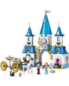 LEGO Princess Cinderella&amp;#039;s castle and horse-drawn carriage- 43275