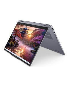 LENOVO IdeaPad 5 2-in-1, AMD Ryzen AI 5 340, 16GB DDR5, 512 GB M.2 NVMe SSD, 14" Full HD+, W11H, сив