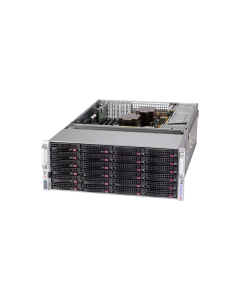 Supermicro assembled server based on SYS-640P-E1CR36H, 2x ICX 4310 CPU, 4x 16GB DDR4-3200, 6x HDD, 3.5", SATA, 20TB, 7.2K, 512E, Enterpris, 2x SSD 2.5" SATA 960GB, AOC-S25G-M2S-O, AOM-TPM-9670V-O
