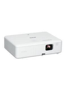 Epson CO-W01, WXGA (1024 x 768, 16:10), 3 000 ANSI lumens, 15 000:1, VGA, HDMI, USB, 24 months, Lamp: 12 months or 1 000 h, Бял