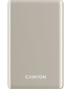CANYON power bank OnPower 505 slim Magnetic 5000 mAh PD20W Beige