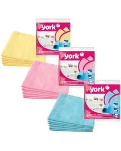 Домакинска кърпа York, перфорирана, 34 х 35 cm, 6 броя