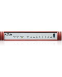 Zyxel USG FLEX 100 H, 8 Gigabit user-definable ports, 1*USB with 1 YR Gold Security Pack