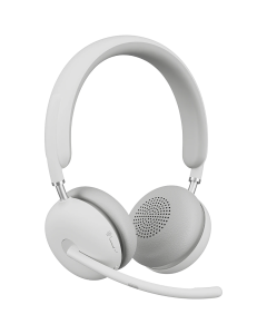 LOGITECH HEADSET - Logitech Zone Wireless 2 UC - OFF-WHITE, TEAMS - 2.4GHZ-BT - NO STAND