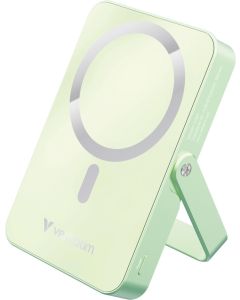 Verbatim Charge 'n' Go Power Bank with Stand Magnetic Wireless 10000mAh Green