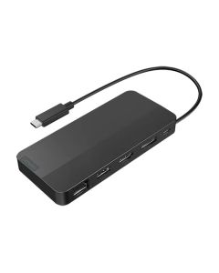 LENOVO USB-C, с два дисплея, 1xHDMI2.1 1xDP1.4 1xUSB-A 2xUSB-C 1xRJ45, без AC адаптер, черен