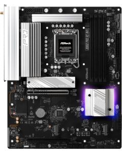 ASRock B860 Pro RS WiFi, Intel B860, 4x DDR5 слота, 256 GB, ATX
