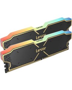 LEXAR 32GB Kit (2x16GB) THOR DDR5 6000 CL38 1.3V памет с радиатор и RGB осветление